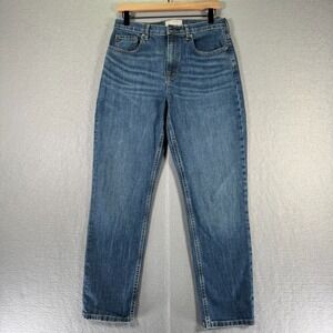 Everlane The Cheeky Jean Women 29 Regular Blue Lightwash Denim Classic High Rise